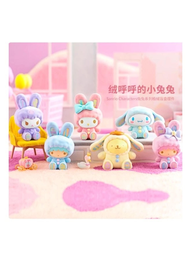 Rabbit Series Blind Box - Pastel Bunny Costume Collectible Figures (KGT1500)