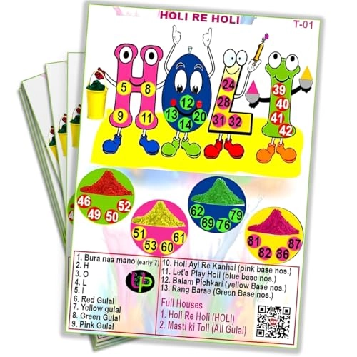 Holi Theme Tickets - 15
