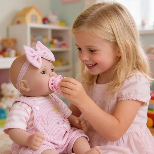 Reborn Baby Doll - 18 Inches Silicone Ages 3+