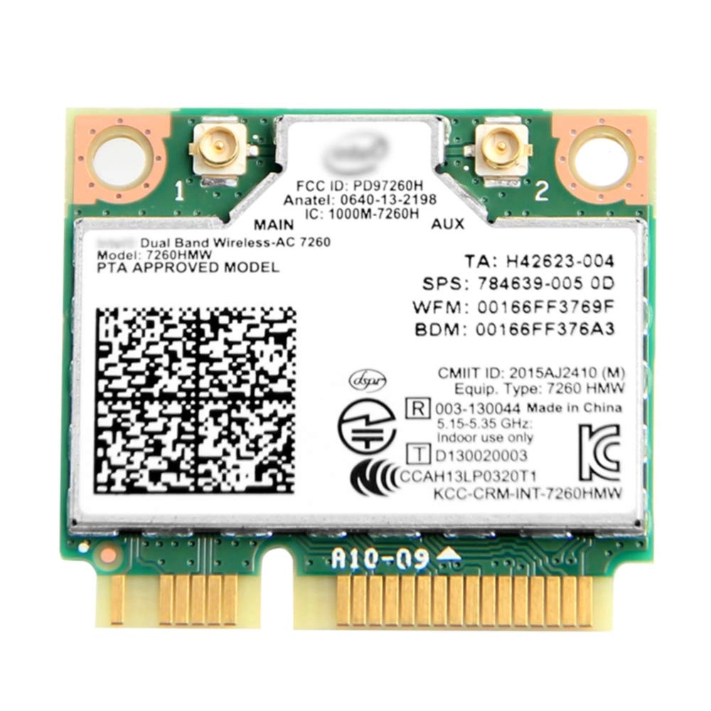 REKONG AC7260 - Dual Band Mini PCIe WiFi