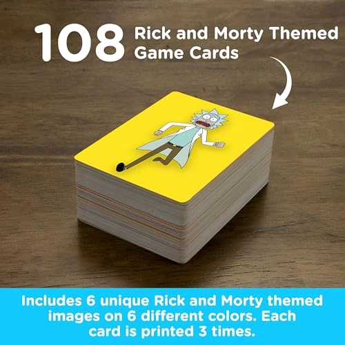 RICK ET MORTY - Jeu de cartes Memory Master - English Kid 1