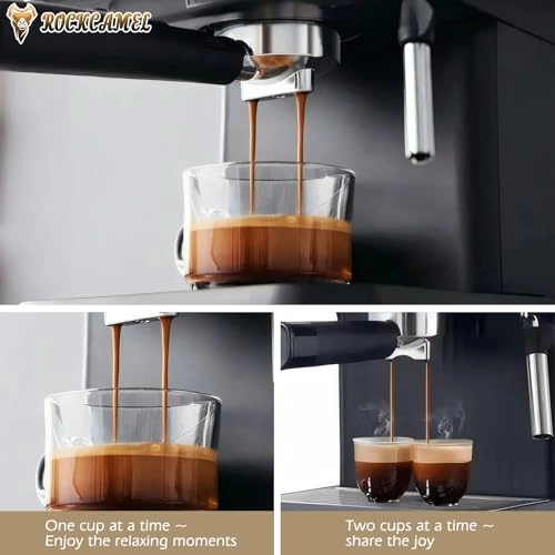 NCT Espresso Machine - 20 Bar 850W 360° Steam Wand