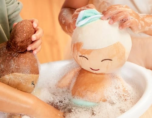 Bath Doll - 14" Blond Hair Plush Water Play
