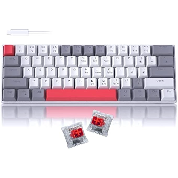 60% Mechanical Gaming Keyboard - Wired