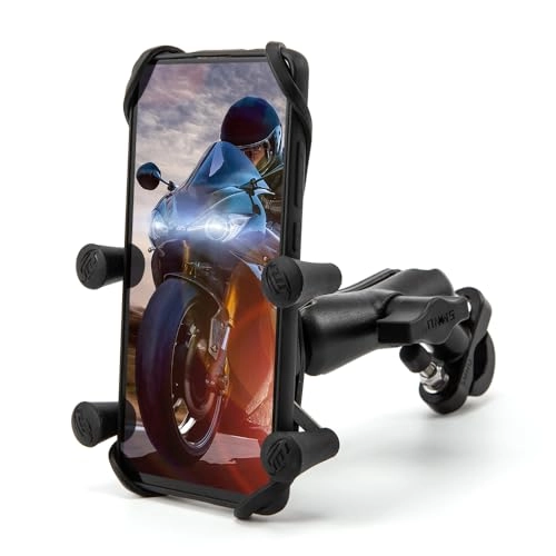 Motorcycle Phone Holder - Handlebar Mount for Apple iPhone R6