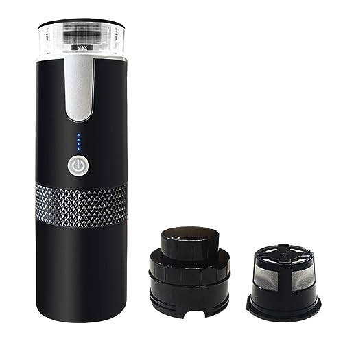 Portable Coffee Maker - 170ml Ground and K-Cup Capsules