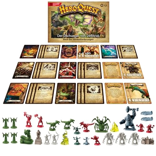 HeroQuest: The Jungle of Delthrak Adventure Pack (German)