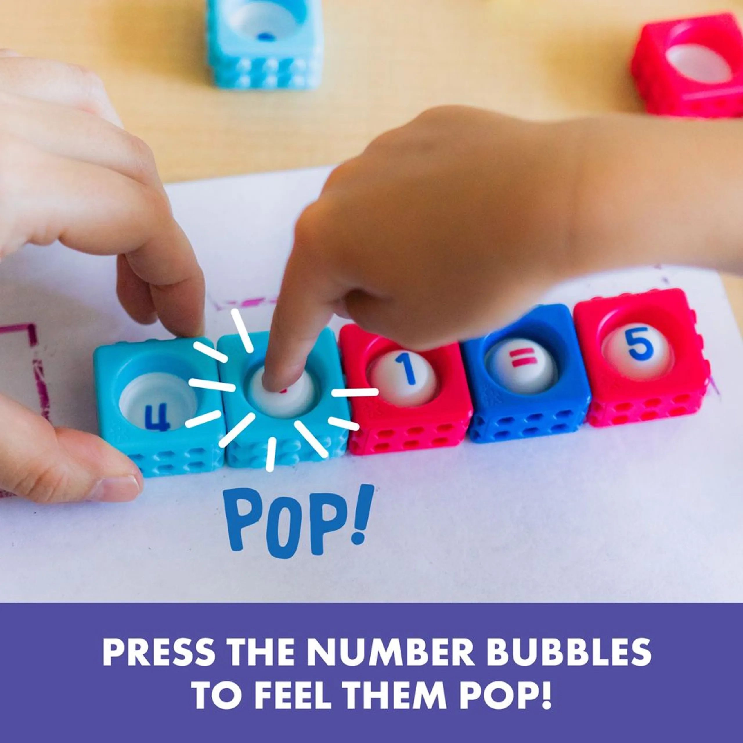 Number BubbleBrix - 3 years & above 42 pieces