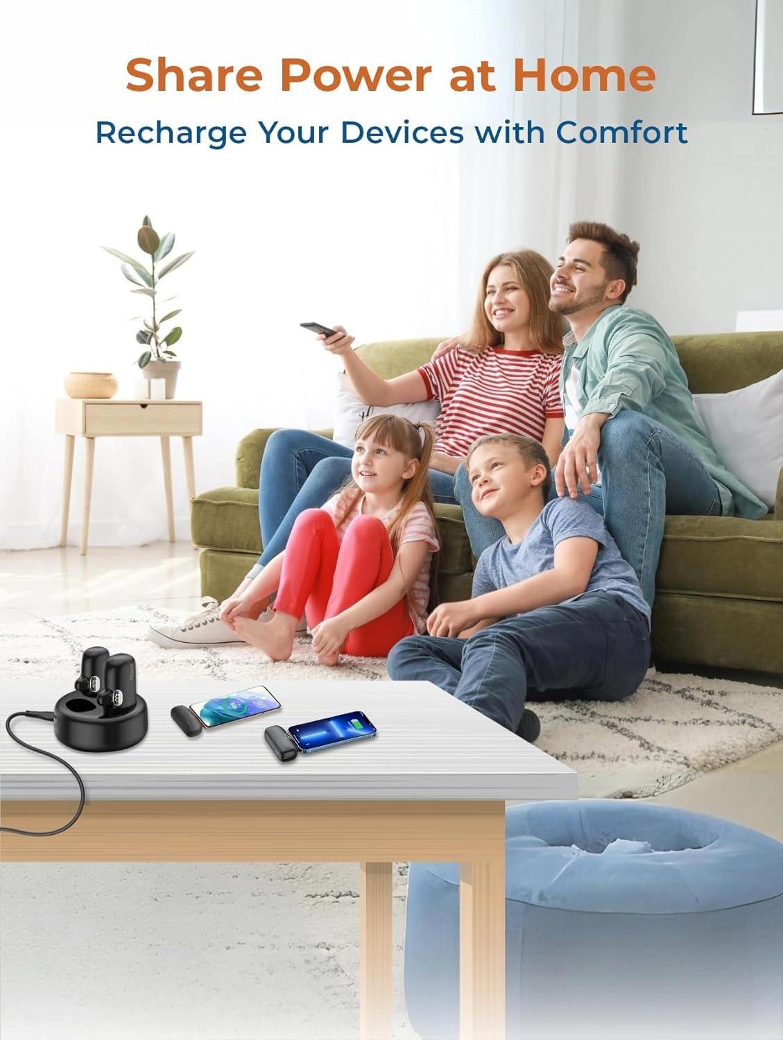 Power Bank - 5000mAh 20W + Charging Station