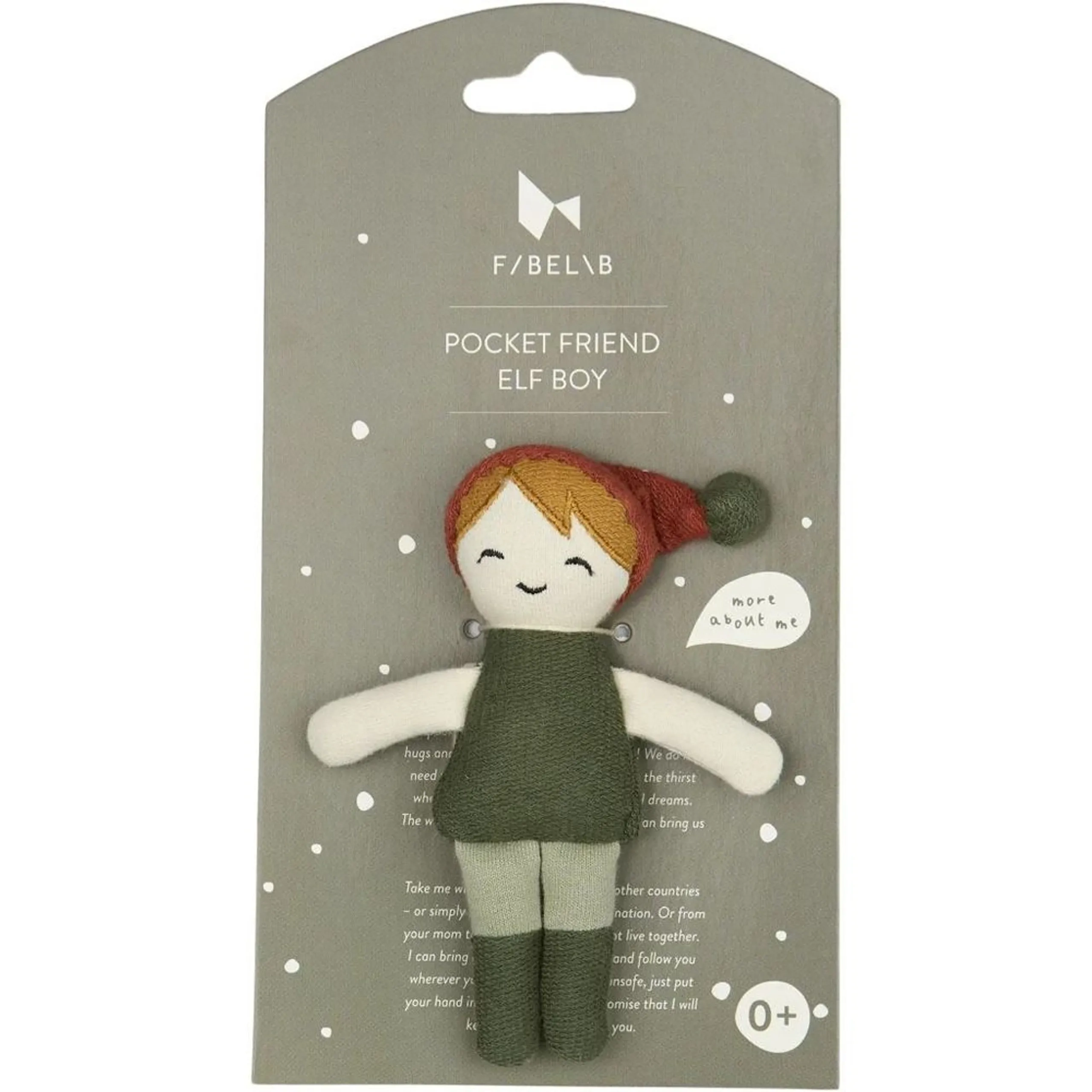 Elf Boy Pocket Friend - 12 cm