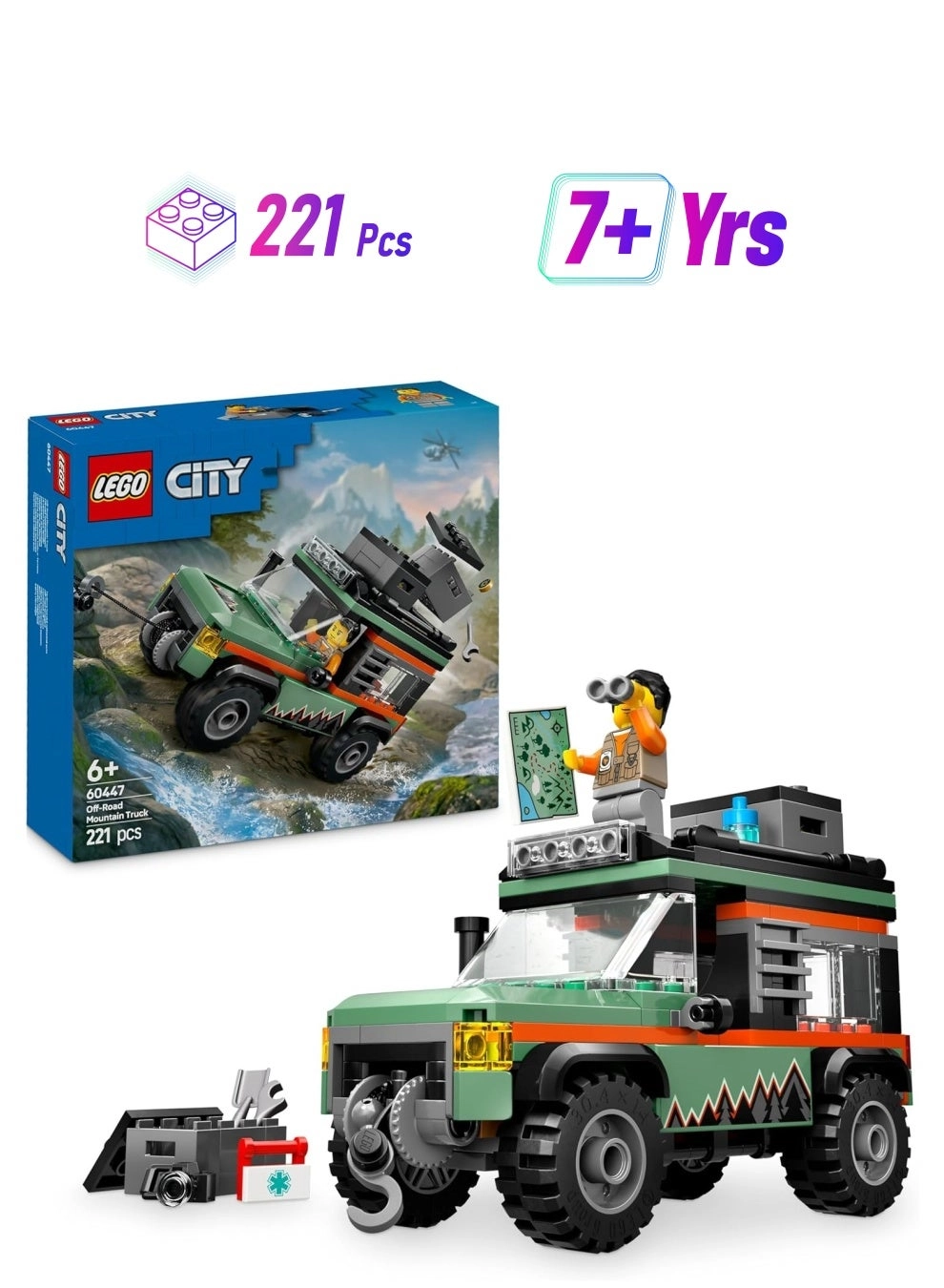City Off-Road 4X4 Mountain Truck (60447)