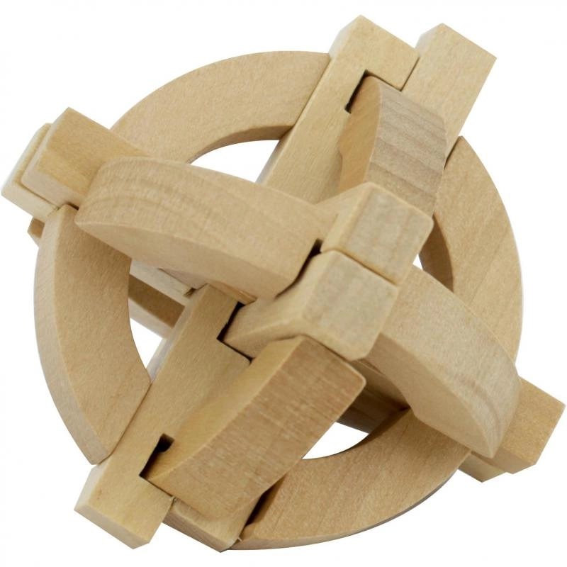 Non Branded X 3 Lock 3D Wooden Puzzle (MT68555)
