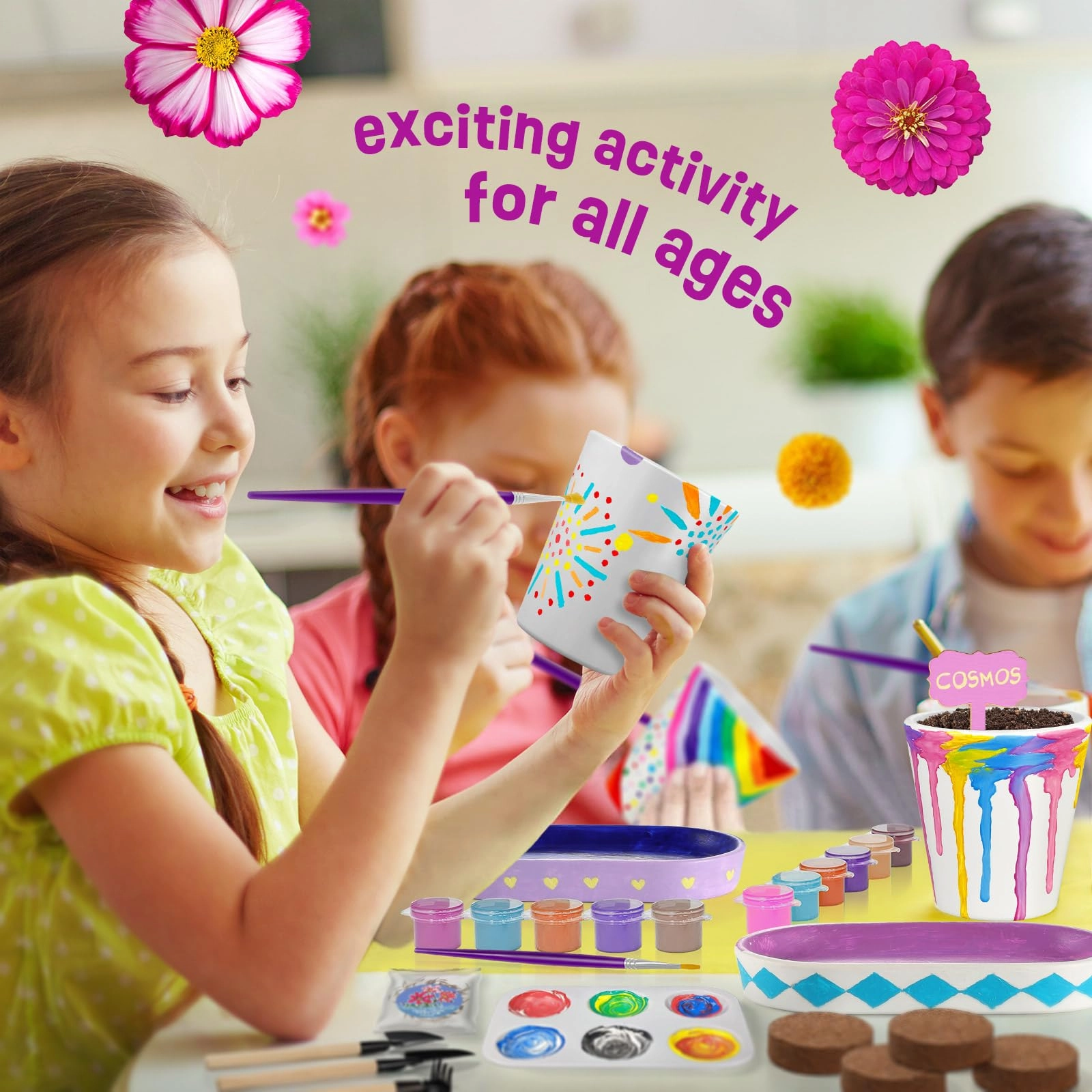 Flower Growing Kit - 4 piece(s)