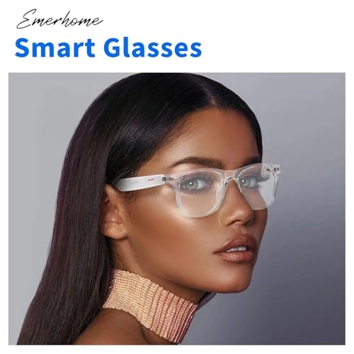 Smart Glasses - Bluetooth Touch Control Clear Lens