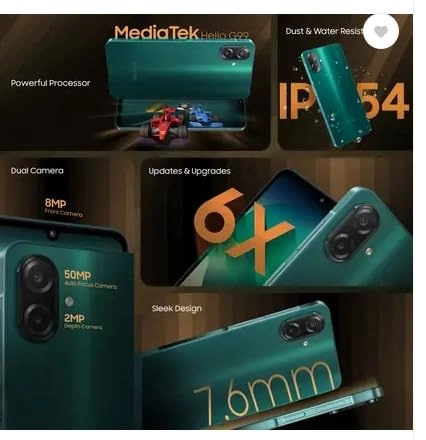 Galaxy F07 - 4GB 64GB