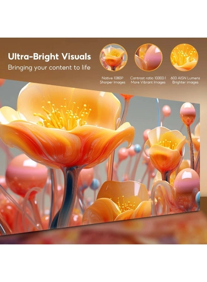 Full HD Projector 600 ANSI Lum 1080P