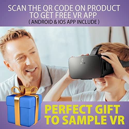V5 VR Headset - 110FOV Anti-Blue Lenses