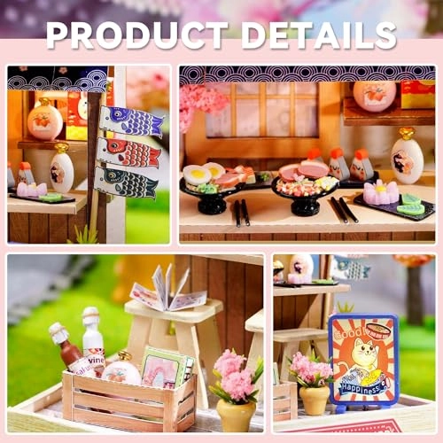 Dollhouse Miniature DIY House Kit - Dream Bottle Series 1:32