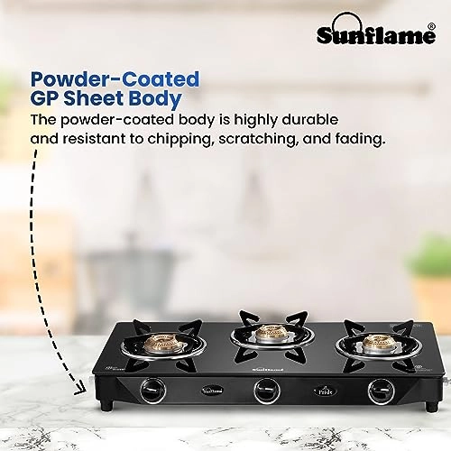 Pride PRIDE 3 BURNER GAS Cooker