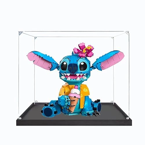 Acrylic Display Case - 30x20x25cm Black Base