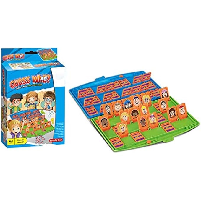 rayihni GUESS WHO FAMILY GAME - PERSONS/ANIMALS SCORING MARKERS