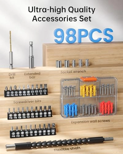 Cordless Screwdriver - 2000mAh