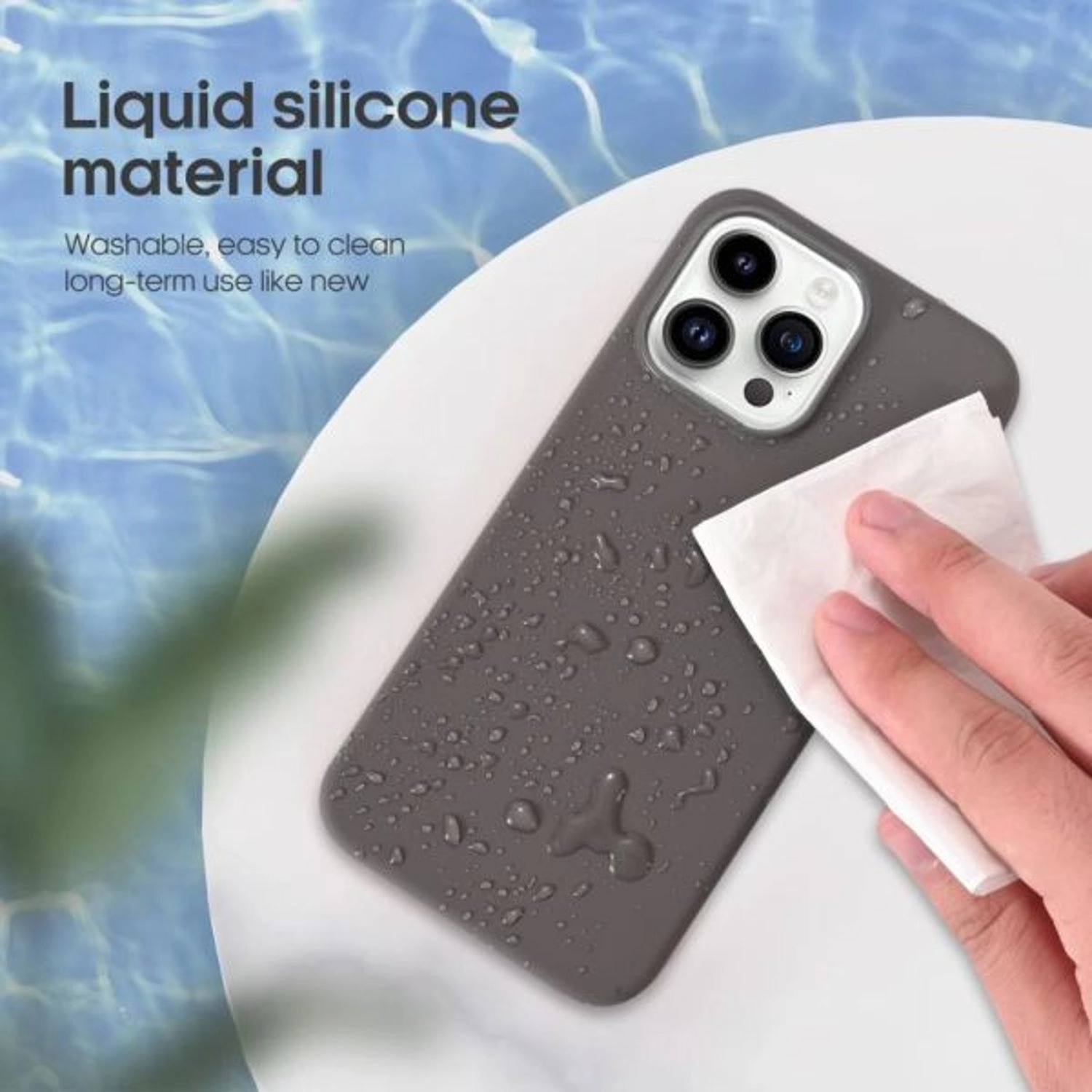 Silicone Case with MagSafe for iPhone 15 Pro Max
