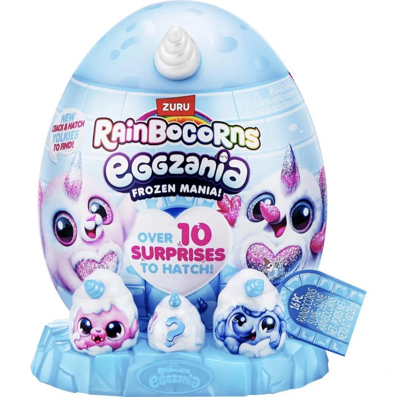 ZURU Rainbocorns Eggzania Frozen Mania - Assorted Color Plush Toy