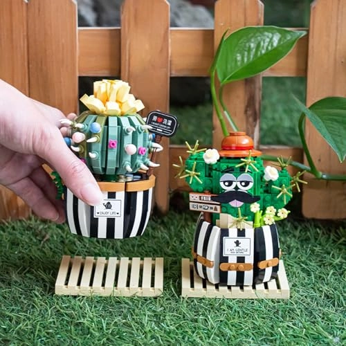 Cactus Building Blocks Construction Kit - 578 pcs