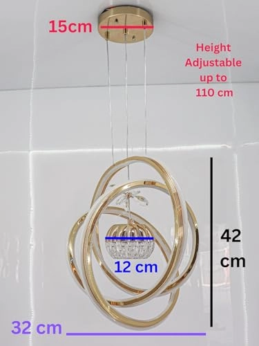 Modern LED Chandelier - Dimmable