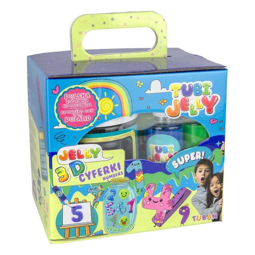 Tubi Jelly 3D Numbers Activity Kit - 8 years and above