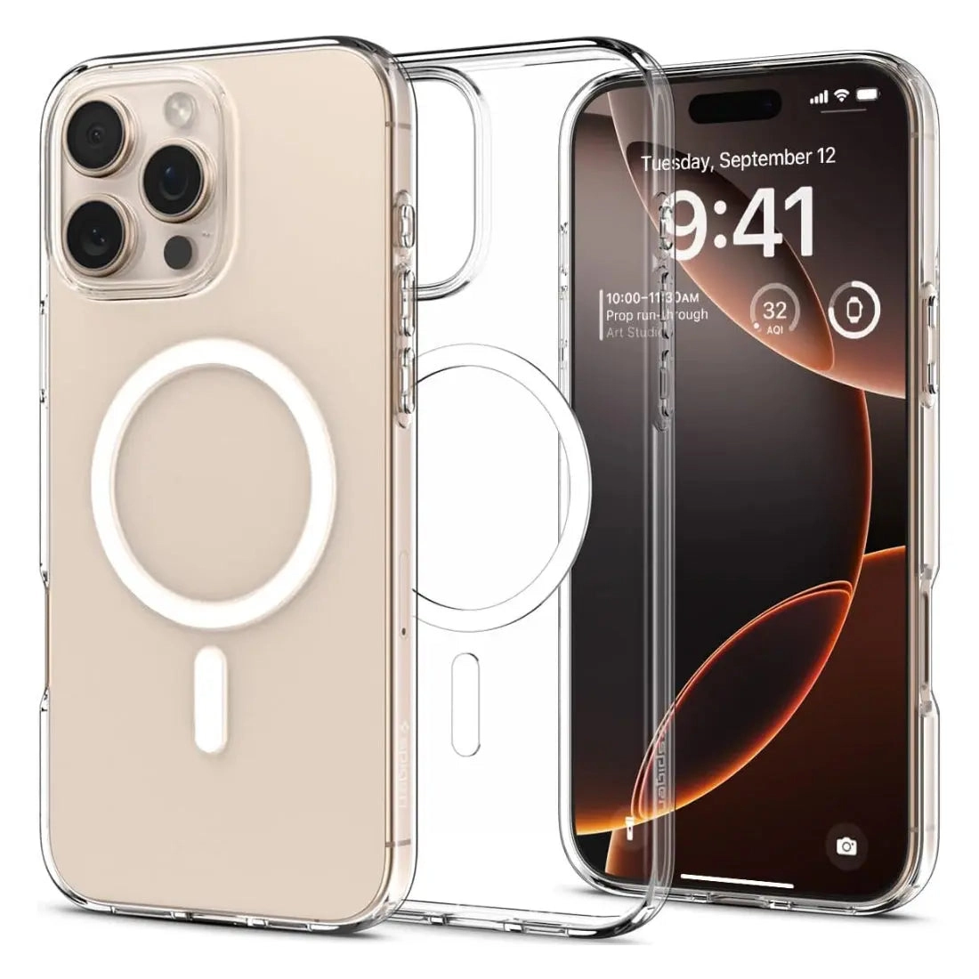 Spigen Liquid Crystal MagFit Clear Case with MagSafe for iPhone 16 Pro Max
