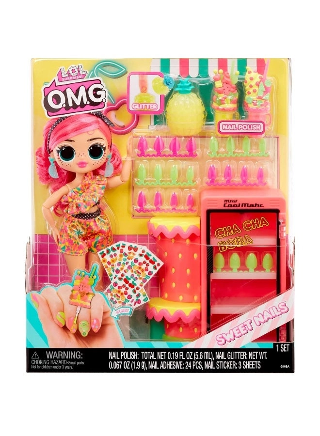 Pinky Pops Doll - Space-Themed Bright Pink Hair Ages 4+