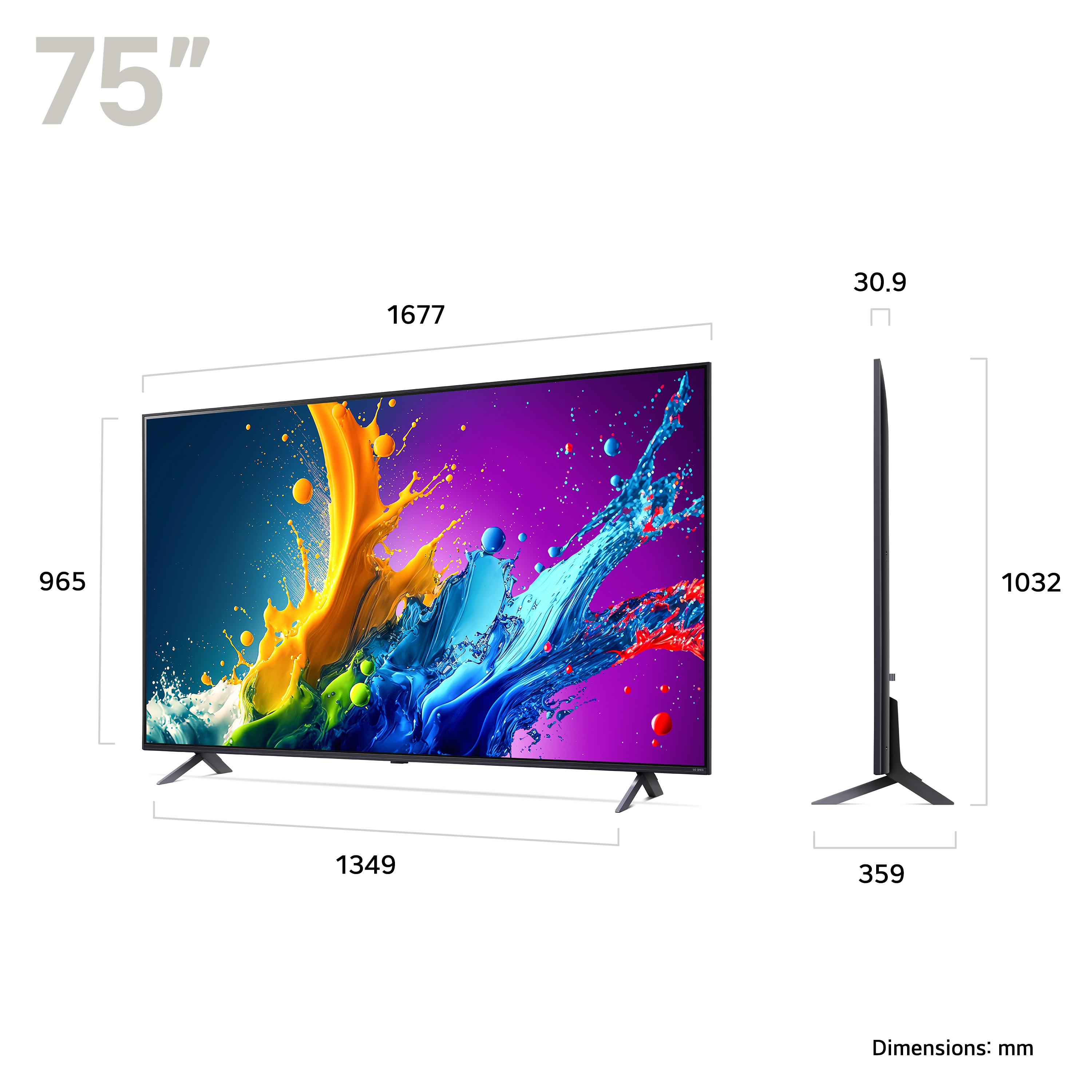 75QNED80URA - 75-Inch