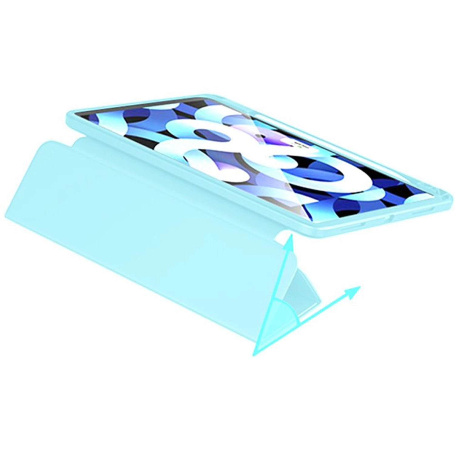 Tri-fold Folio Case with Pencil Holder for iPad Pro 12.9-inch