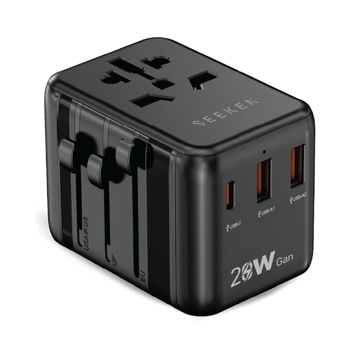 ISLAND VALLEY ELECTRONICS 20W GAN Travel Adapter