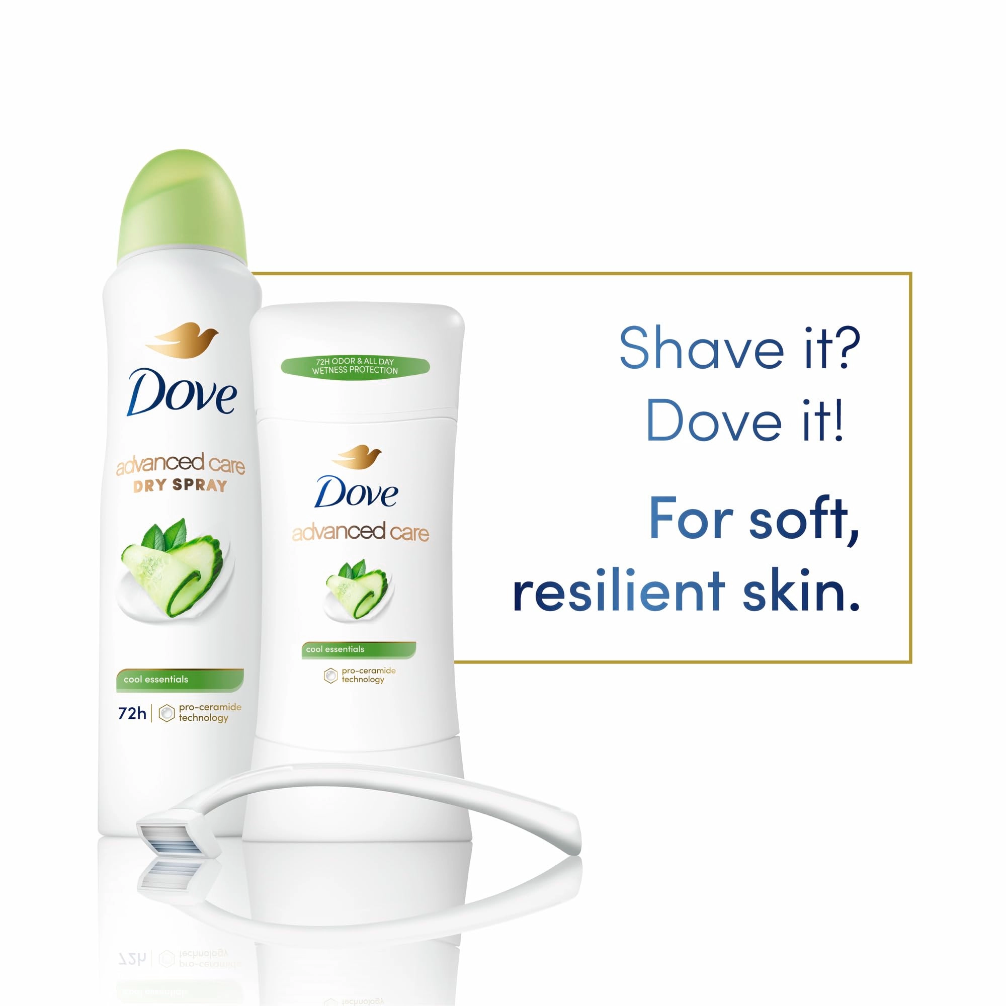 Advanced Care Antiperspirant Deodorant Stick - Cool Essentials 73.93 grams
