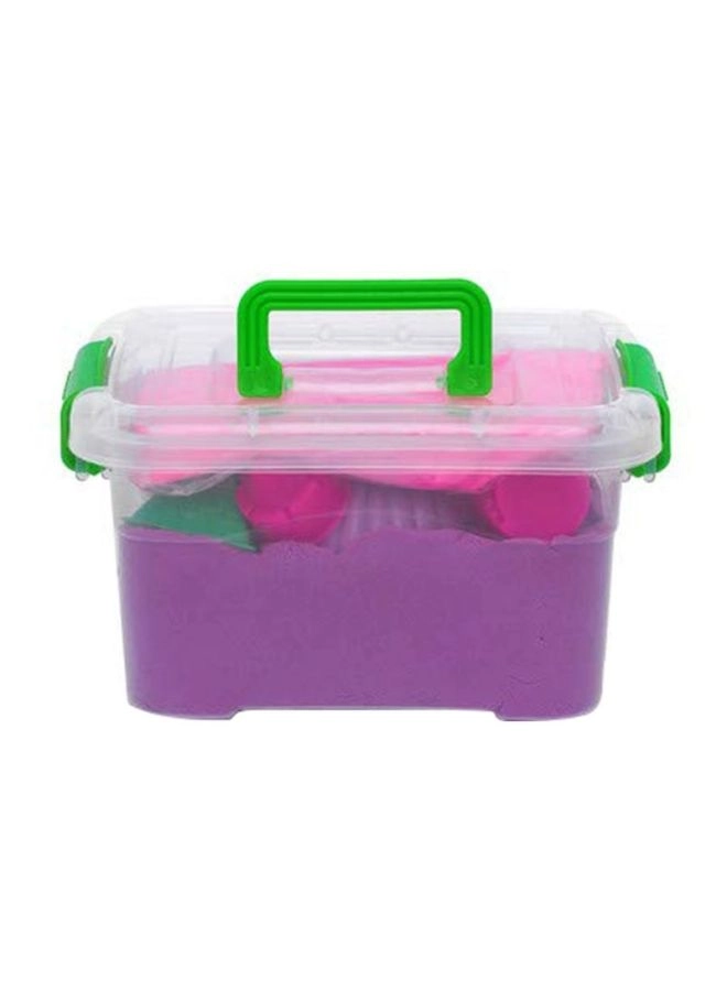 J&J Squeezable Magic Sand 18 - 1kg Purple