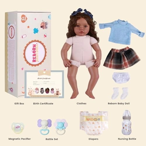 Daisy Reborn Baby Doll - 20 Inch Soft Body Ages 3+