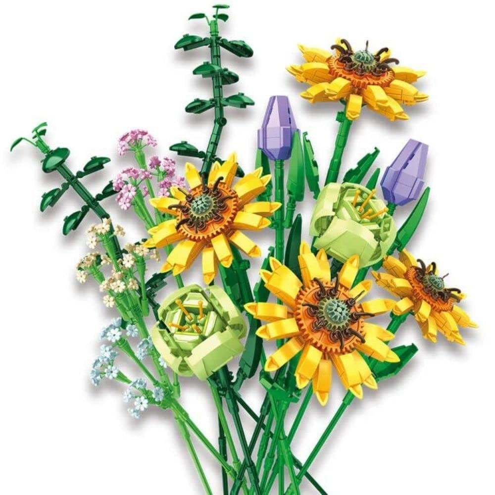 Arabest Flower Bouquet Building Kit - 975 pcs