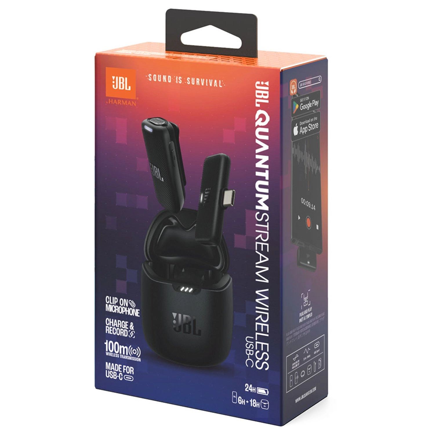 Quantum Stream Wireless+USB Microphone
