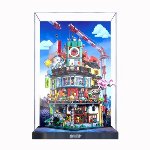 Acrylic Display Case - 45x40x65cm Dustproof Transparent