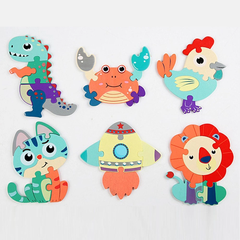 Wooden Animal Theme Alphabet Learning Puzzle Board - Suitable for 2 years & above