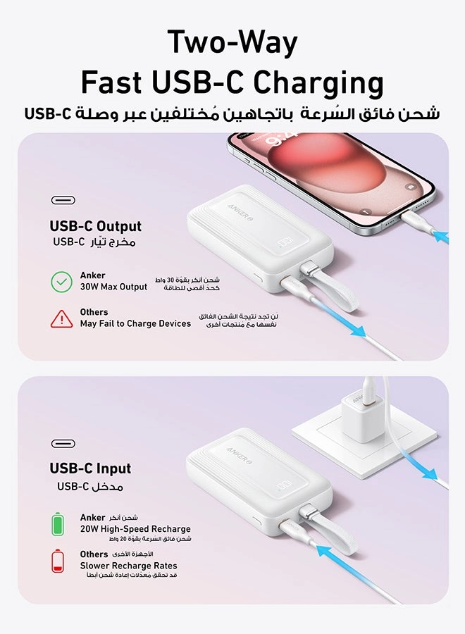 Zolo Power Bank - 10000mAh 30W
