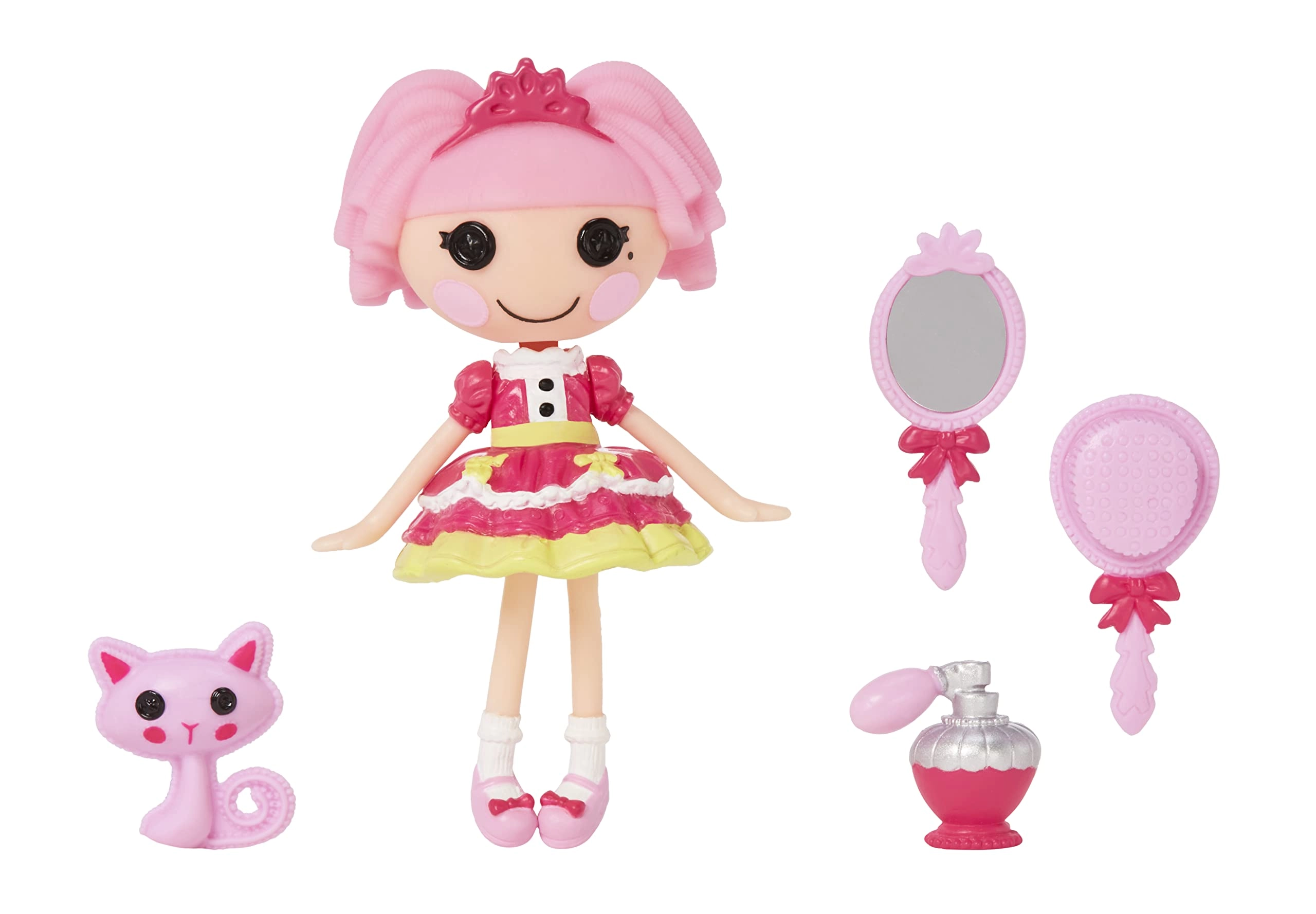 MGA Entertainment Jewel Sparkles Doll - 3" with Persian Cat Ages 3+