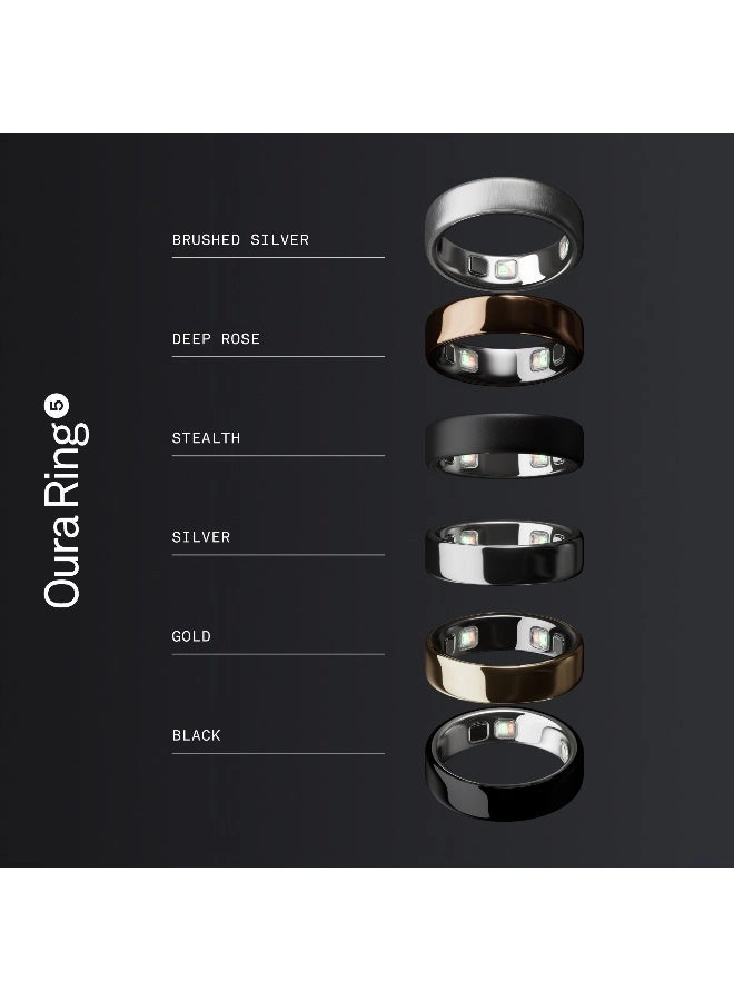 Ring 5 - Black Size 6