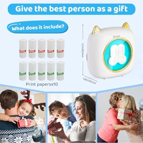 Mini Bluetooth Thermal Printer - Thermal 57mm