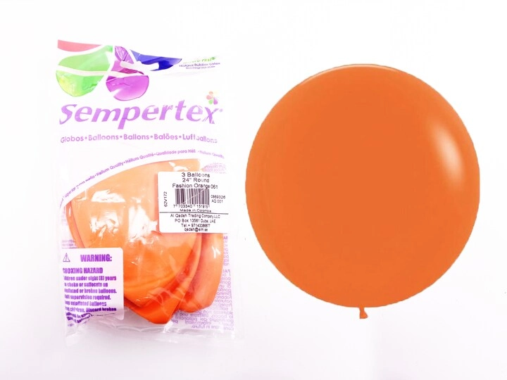 Round Balloons - 3 pcs