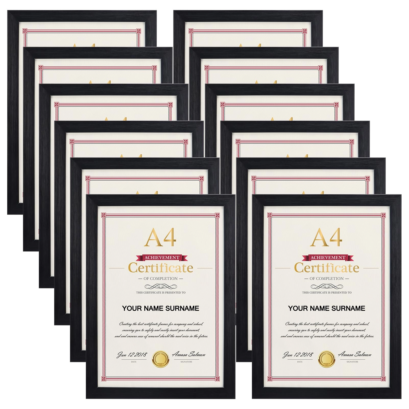 Sainthood A4 photo frame