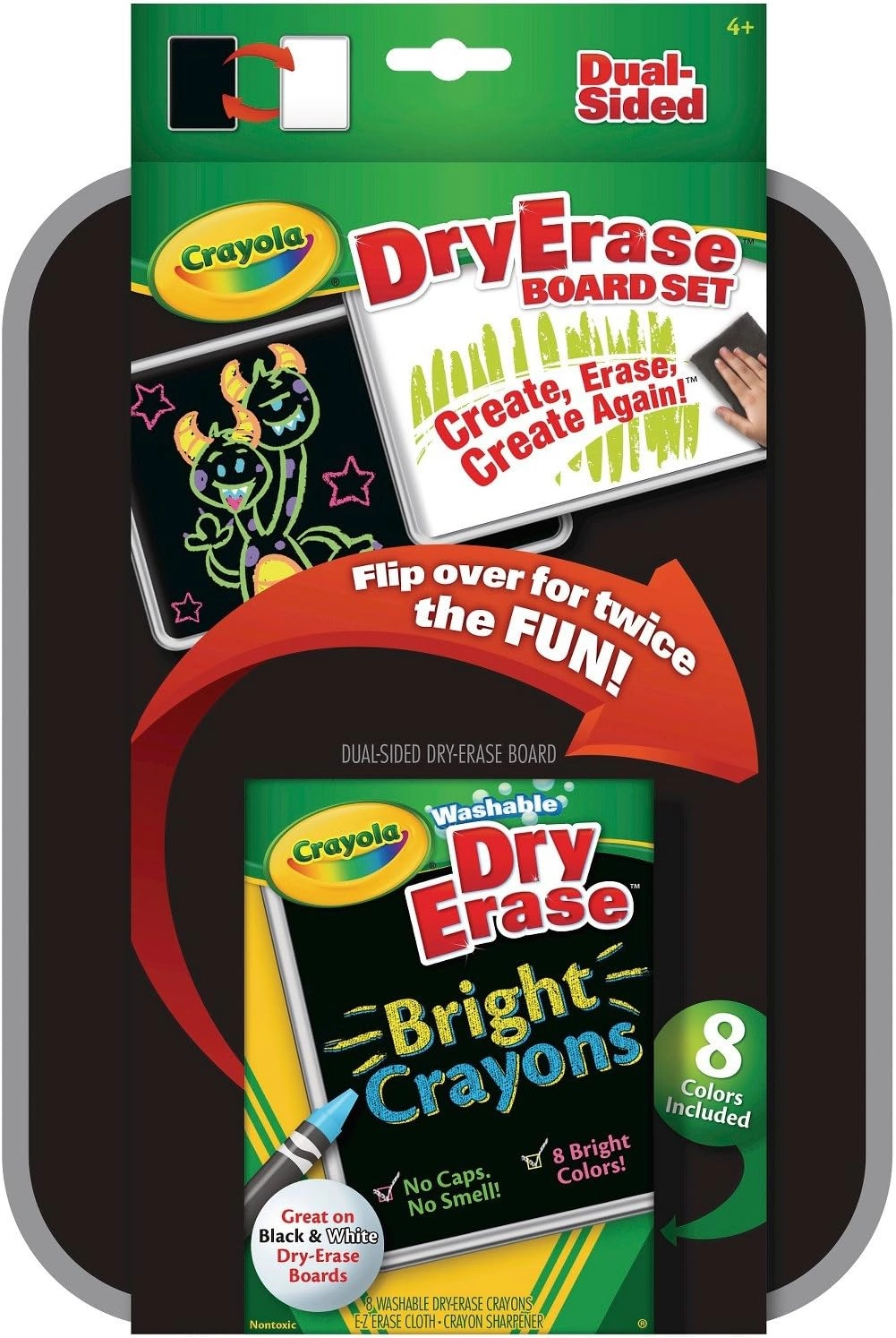 Crayola Dry Erase Crayons - Bright - 8 Pcs